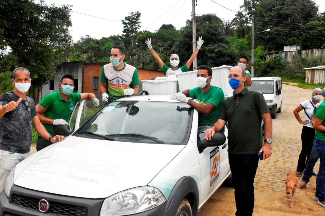 Camacã: Doações de alimentos e máscaras ajudam afetados pela pandemia em Leoventura